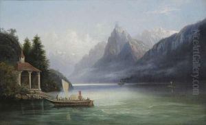 ````tellskapelle Am Vierwaldstaddersee```` by Edouard Boehm
