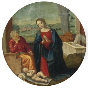 The Holy Family by Piero di Cosimo
