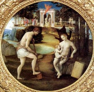 I Progenitori by Piero di Cosimo