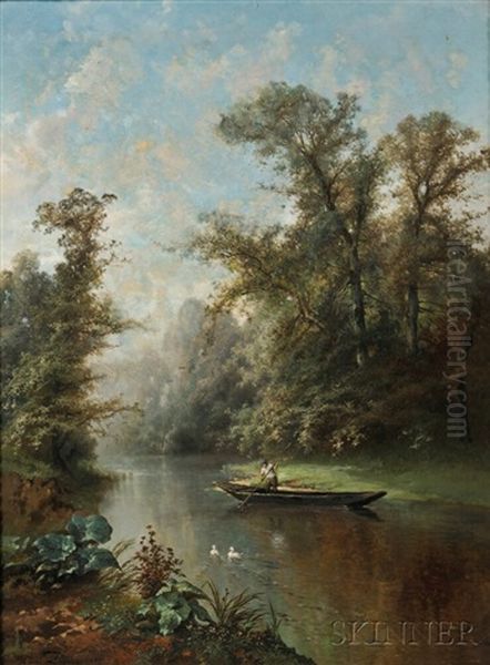 Boating On A Quiet River - view 1