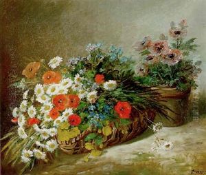 Bouquet De Fleurs Des Champs by Nicolas Constant Pierrat