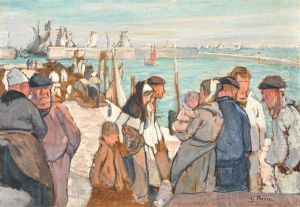 Personajes En El Muelle