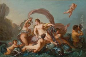 The Birth Of Venus by Jean Baptiste Marie Pierre
