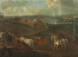 Road To Battle by Jean Baptiste Marie Pierre