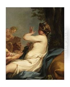 Ariane Decouverte Par Bacchus by Jean Baptiste Marie Pierre