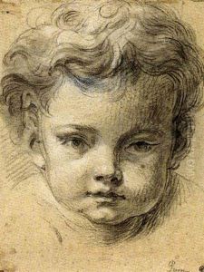 Etude De Tete De Jeune Enfant Etude De Tete De Jeune Enfant