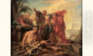Job Raille by Jean Baptiste Marie Pierre