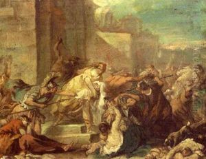 Le Massacre Des Innocents by Jean Baptiste Marie Pierre