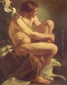 Saint Jean-baptiste by Jean Baptiste Marie Pierre