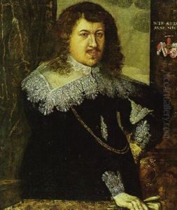 Portraet Af En Ung Adelsmand by Remmert Pierttersz