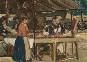 Fleischhandler by Fernand Piet