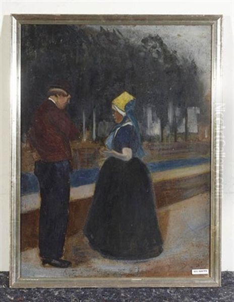 Paar Auf Der Strasse - view 1