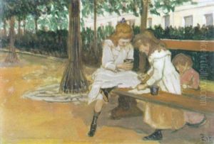 Petites Marchandes by Fernand Piet