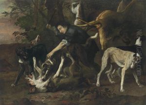 After The Hunt by Peeter Boel