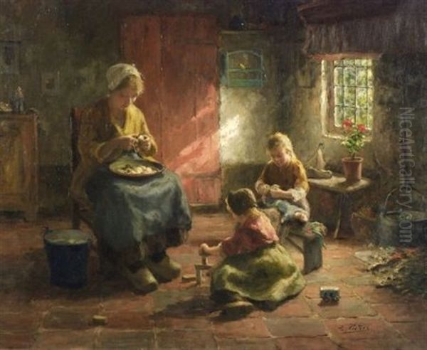 Preparing Supper - view 1
