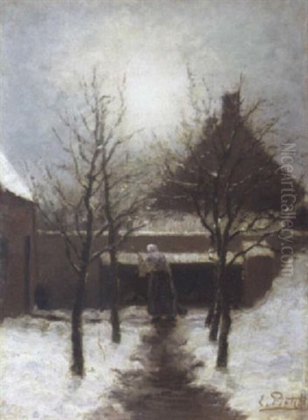 Besneeuwde Binnenhof - view 1