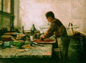 A Painter In His Workshop