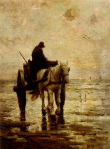 The Mussel Gatherer by Evert Pieters