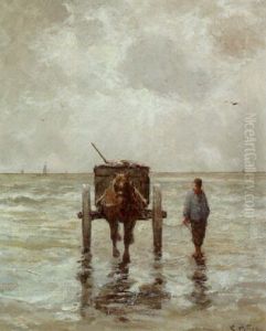 The Mussel Gatherer by Evert Pieters