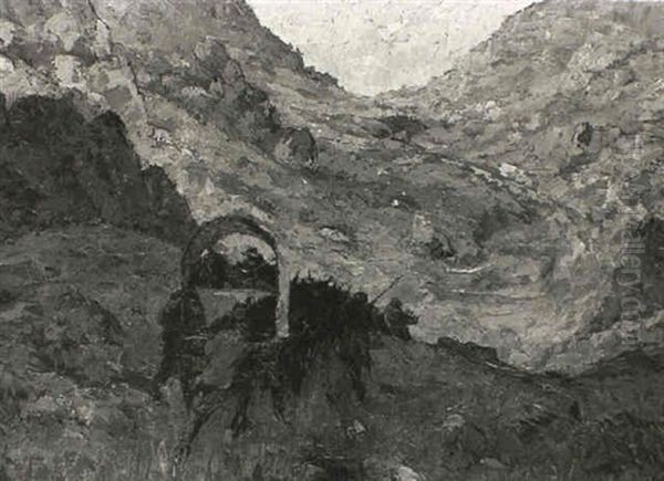 Planwagen Im Gebirge - view 1