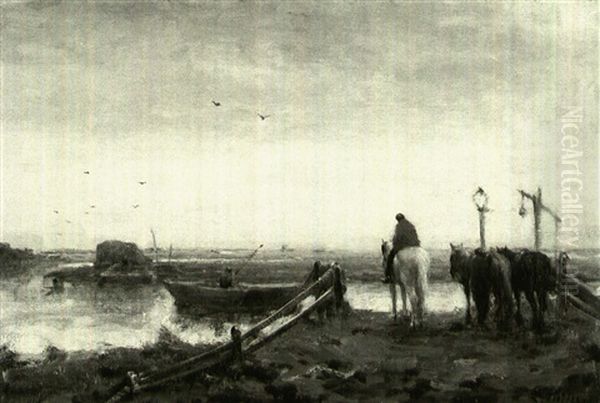 Awaiting The Ferry - view 1
