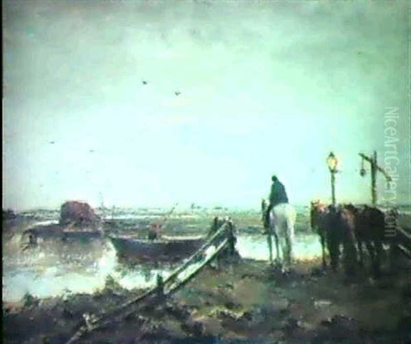 Waiting For The Ferry - view 1