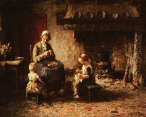 Afternoon Pastimes by Evert Pieters
