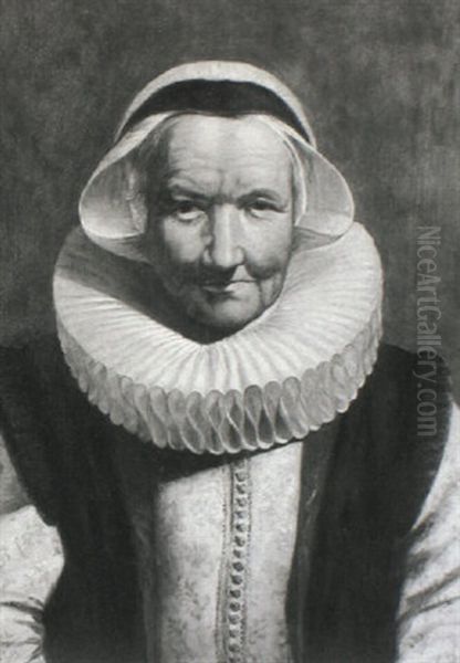Portrait Of An Aged Woman - view 1