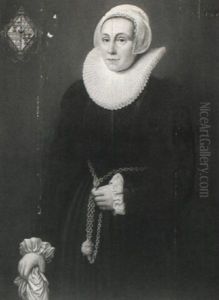 Portrait Of A Lady by Pieter Pietersz the Younger