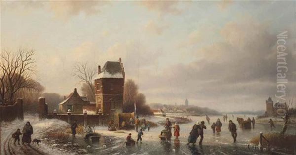 A Busy Day On The Ice - view 1