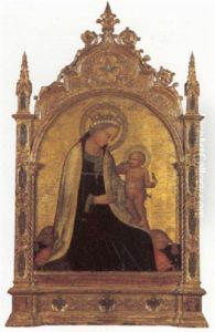 Madonna Dell'umilta by Pietro di Domenico