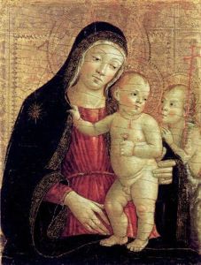 Madonna Col Bambino E San Giovannino by Pietro di Domenico