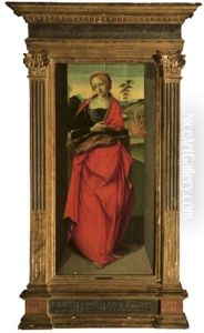 An Allegorical Figure Of Faith by Michelangelo di Pietro Membrini
