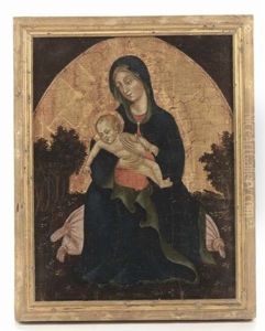 Madonna Dell'umilta by Zanino di Pietro