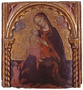 Madonna And Child by Zanino di Pietro