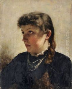 Bildnis Eines Jungen Madchens by Max Ernst Pietschmann