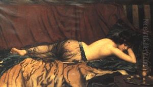 The Sleeping Model by Harold Piffard