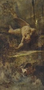 Der Taucher by Elimar Ulrich Bruno Piglhein