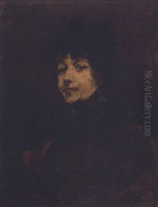 Damenportrat by Elimar Ulrich Bruno Piglhein