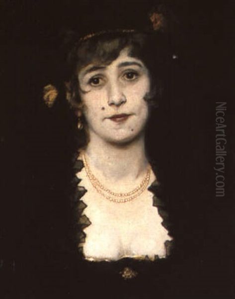 Frauenportrait En Face - view 1
