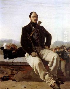 Portrait De Arsene-marie De Pignerolle