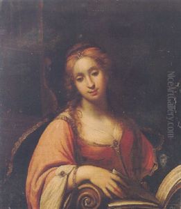 Saint Cecilia by Simone Pignone