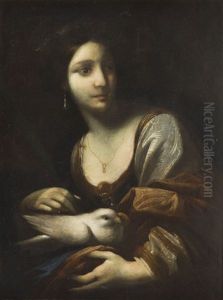 Allegory Of Purity (saint Reparata) by Simone Pignoni