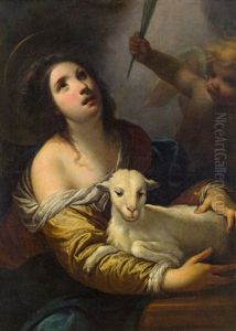 St. Agnes With Lamb