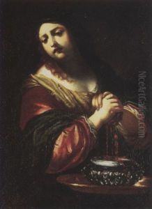 Saint Pudentiana by Simone Pignoni