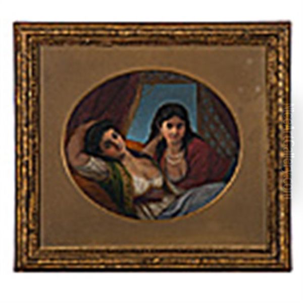 Orientalist Portrait Of Two Women - view 1
