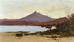 View Of Adamson's Peak From Esperance, South Tasmania