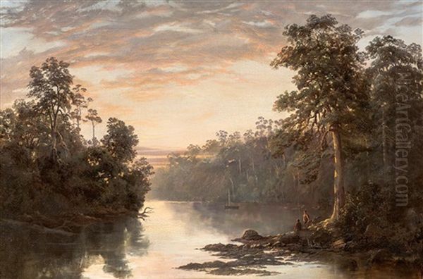 Fishing On The River - view 1