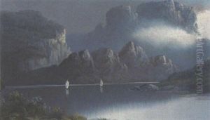 Untitled (lake And Mountains)
