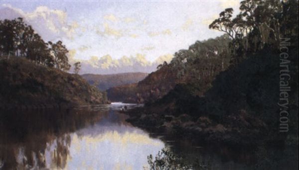 Early Morning North Esk River - view 1
